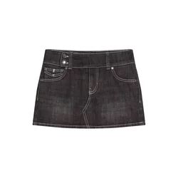 Bershka Krilo  črn denim