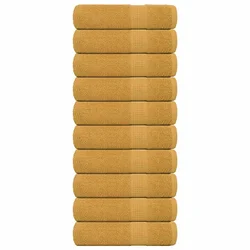 Ručnici za kupanje FROGN 10 kom zlatni 100x150 cm 360 g/m2