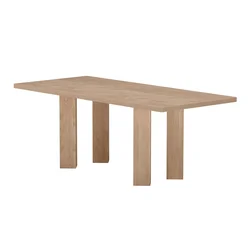 Miza Dallas 5140 Svetlo rjava, 75x90x200cm, MDF plošča, MDF plošča