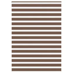Zebra zavjesa Smeđa 155x200 cm Širina tkanine 150,9 cm Poliester