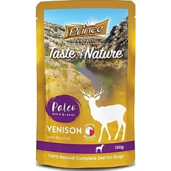 PRINCE Premium vrečka - DIVJAČINA, BROKOLI, BUČKE 150g