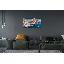 tulup.si Slika na platnu Sky oblaki baloni 100x50 cm