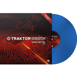 Native Instruments Traktor Scratch Vinyl MK2 Blue