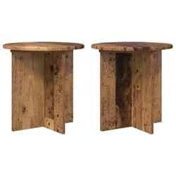 Stalak za biljke 2 pcs Staro drvo 40 x 40 x 40 cm