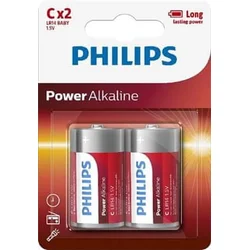 Philips LR14P2B/10 - 2 komada alkalnih C baterija POWER ALKALINE 1,5V 7200mAh