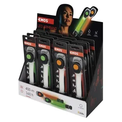 LED zapestnica, 10 lm, 2x CR2032, 16 kos, display box 16/1