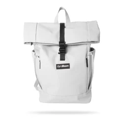 GymBeam Rolltop Backpack White