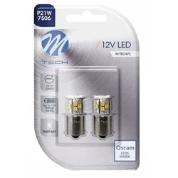 M-Tech ŽARNICA P21 R5 BA15s OSRAM LED M-TECH 21xSMD BELA