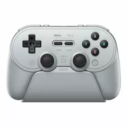 8BITDO Bežični gamepad 8BitDo Pro 3 BT/2.4Ghz/Multi platform/Gray edition + Dock