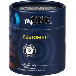 MyOne Single: Custom Fit, size 53E, 12 condoms