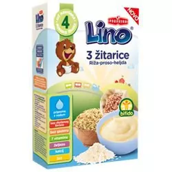 Lino instant kaša riža-proso-heljda 210g