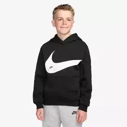 Nike Dečiji duks NSW Club IF2318, Crni