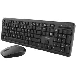 Set Canyon SET-W20 EN/AD Keyboard+Mouse Velvet Wireless Black (CNS-HSETW02-AD)