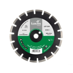 LD7 S10 Diamantna rezalna plošča za asfalt LUKAS - 350 mm