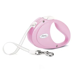 FLEXI Povodac za pse 2m roze-beli