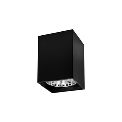 Spot svetiljka JUPITER 1xE27/20W/230V 16x16 cm crna