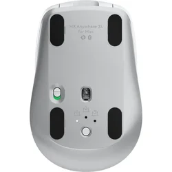 Miška Logitech MX Anywhere 3S brezžična, Bluetooth, 8000 dpi, polnilna baterija, srebrna