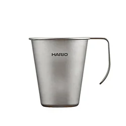 Hario titanový hrnek s jednoduchou stěnou, 350 ml