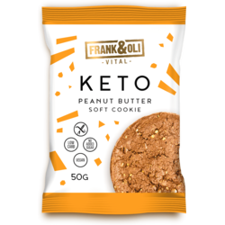 KETO piškot z arašidovim maslom 50 g FRANK&OLI