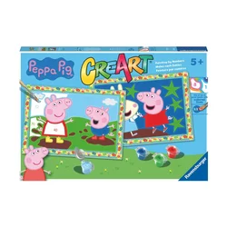 Slikanje po številkah Ravensburger CreArt Junior - Peppa Pig (12023054)