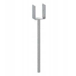 shumee Podstavek stebra, pocinkano sidro, 91x624x124 mm
