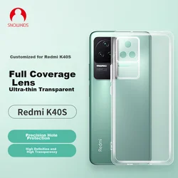 Snowkids Maska za mobilni telefon Redmi K40S, Providna