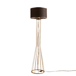 Opviq AYD 3489 Podna lampa, Crna