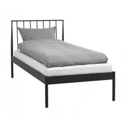 RAM kreveta Vilin, crna, 90x200 cm