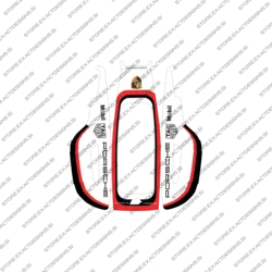 Porsche – Nalepka za Mammotion robotske kosilnice – Yuka Mini 2