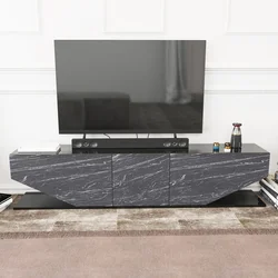 Hanah home TV Komoda Inci Crna