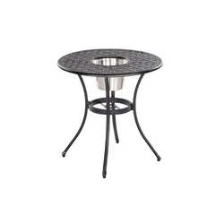 Gardenson Vrtna Miza Ice, Aluminij, S Posodo Za Led
