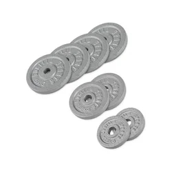 GORILLA SPORTS Set tegova od livenog gvožđa 27,5 kg