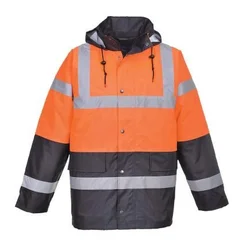 PORTWEST Radna jakna Hi-Vis Traffic dvobojna S467/ narandžasta