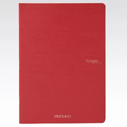 Sveska meki povez A4 karo 40L 90g EcoQua Fabriano 19210203 tamno crvena (cherry)
