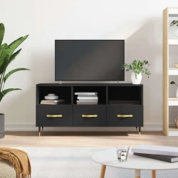 TV ormarić crni 102 x 36 x 50 cm od konstruiranog drva