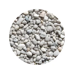 AQUA Šljunak za akvarijum, Kvarcni, Beli, Obli, 4-8mm, 2kg