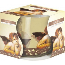 Dišeča sveča v kozarcu ANGELS