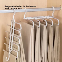 JD Set vešalica za pantalone, 10 komada, Beli