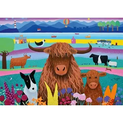 Ravensburger - Puzzle Highland Life - 1 000 kosov