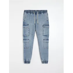 Sinsay - Farmerke jogger - plava