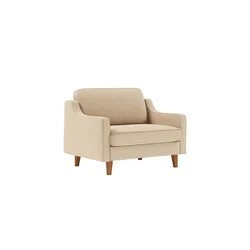 Atelier del Sofa Fotelja Robin Loveseat, Krem