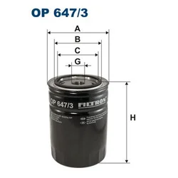 Filtron OLJNI FILTER - JOHN DEERE 2050
