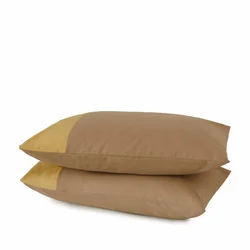 Dekordom Jastučnica cb asimetric set 2/1 50x70 - brown/mustard ( 025598 )