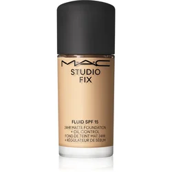 MAC Cosmetics Studio Fix Fluid SPF 15 24HR Matte Foundation + Oil Control Mini matirajoči tekoči puder SPF 15 odtenek NC17 15 ml