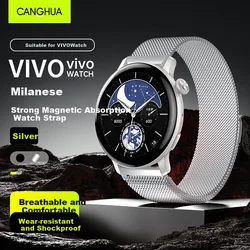 CangHua Zamenska narukvica za pametni sat za VivoWatch, Srebrna