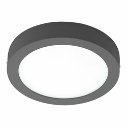 Eglo Argolis-c spoljna/zidna/plafonjera, led, 16,5w, 1600lm, prečnik 225, antracit