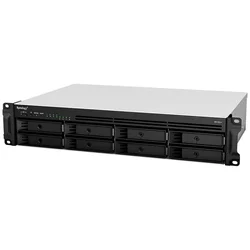 Synology RackStation RS1221+; Rack 2U, 8-bay 3.5 2.5 SATA HDD SSD, AMD Ryzen V1500B 4-core 2.2GHz; 4GB DDR4 ECC SODDIM,2x Memory slots; 4