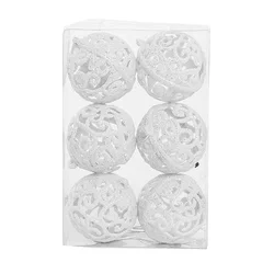 Kuglice bijele izdubljene 5 cm – 6 komada