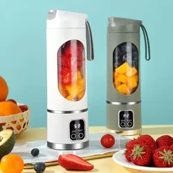 Prenosivi mini blender 450 ml za smutije, sokove i šejkove Zelena