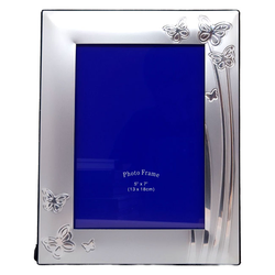 Ram za slike FXGS-122 Leptir, 13x18cm, Srebrne boje